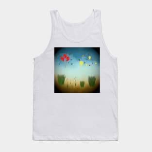 Butterflies And Balloons Tank Top